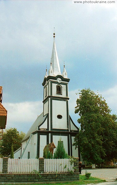 Tiachiv. Reformed church Zakarpattia Region Ukraine photos