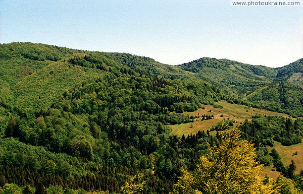 Ужанський НПП. Гора Перейба (1018 м) Закарпатська область Фото України