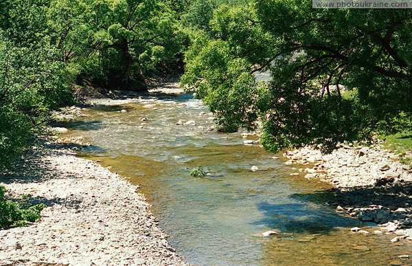 Uzhanskyi Reserve. Headwater Uzh Zakarpattia Region Ukraine photos