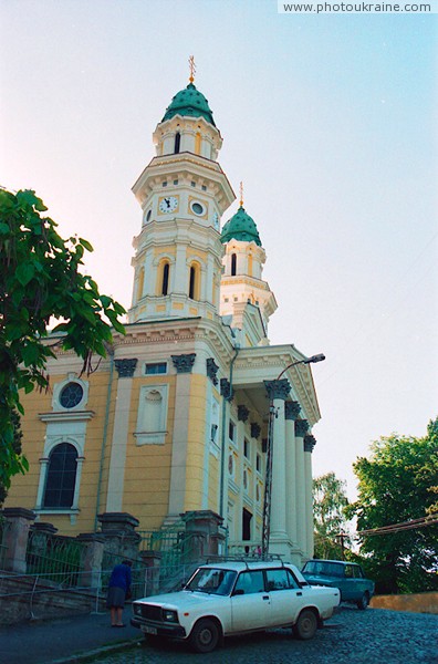 Uzhgorod. Holy Cross Cathedral Zakarpattia Region Ukraine photos