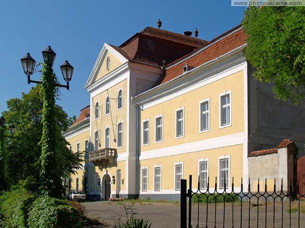 Uzhgorod. Front facade of Art Museum Zakarpattia Region Ukraine photos