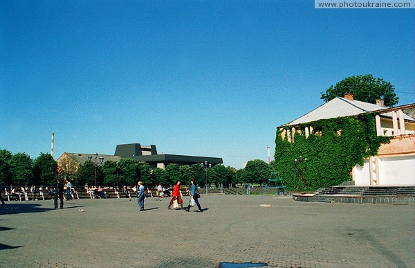 Ужгород. На площади Е. Фенцика Закарпатская область Фото Украины