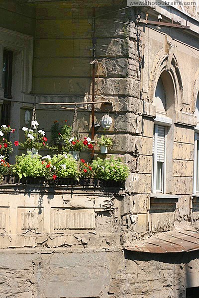 Uzhgorod. Enviable urban balcony Zakarpattia Region Ukraine photos