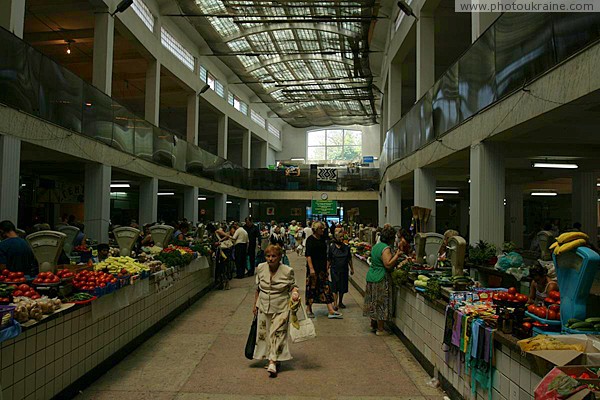 Uzhgorod. In urban market Zakarpattia Region Ukraine photos