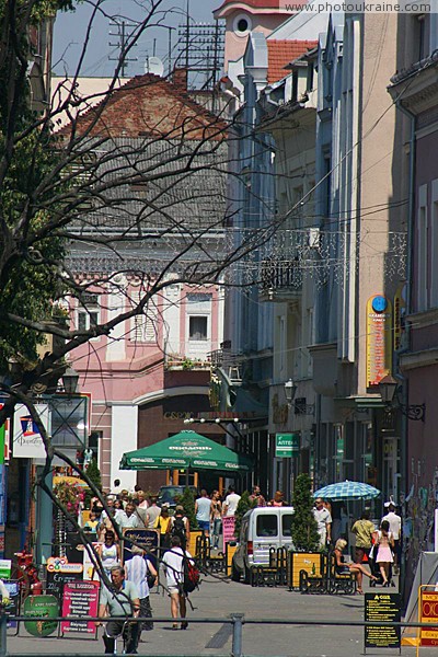 Uzhgorod. Another look at street Korzo Zakarpattia Region Ukraine photos