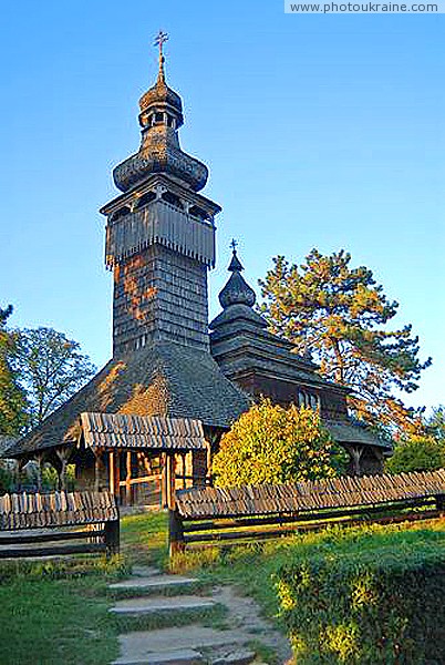 Uzhgorod. Nicholas Church from village of Shelestovo Zakarpattia Region Ukraine photos