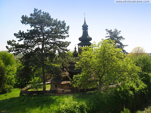 Uzhgorod. Shelestovo church near castle walls Zakarpattia Region Ukraine photos