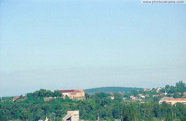 Ужгород. Вид на замок с окружной дороги Закарпатская область Фото Украины
