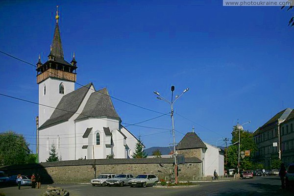 Hust. Temple of Saint Elizabeth Zakarpattia Region Ukraine photos