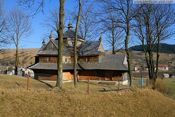 Yasinia. Strukivska Church Zakarpattia Region Ukraine photos