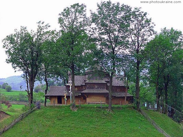 Yasinia. Famous church Strukivska Zakarpattia Region Ukraine photos