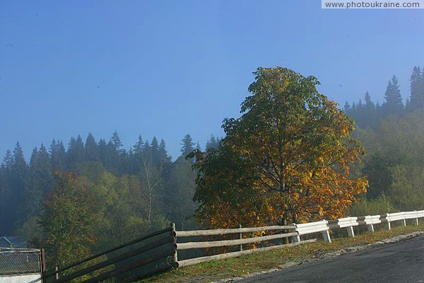 Two ways to protect rustic farmstead Zakarpattia Region Ukraine photos