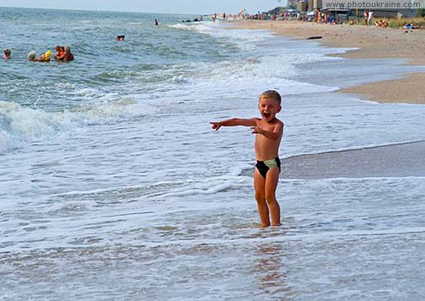 Berdiansk. Familiarity with sea Zaporizhzhia Region Ukraine photos