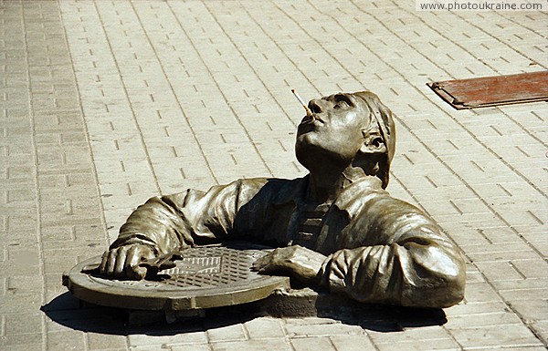 Berdiansk. Monument plumbing Zaporizhzhia Region Ukraine photos