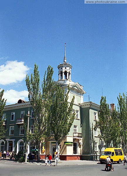 Бердянск. Дом с башенкой Запорожская область Фото Украины