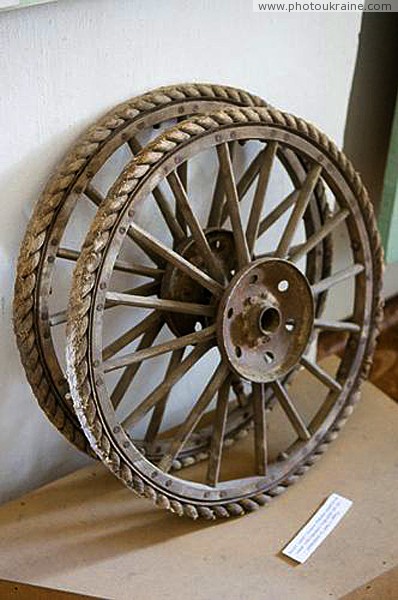 Vasylivka. Unique wheels from estate Popov Zaporizhzhia Region Ukraine photos