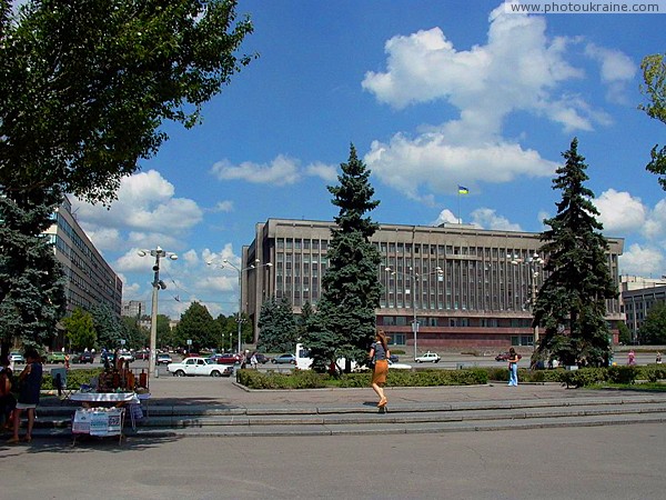 Zaporizhzhia. Regional administration building Zaporizhzhia Region Ukraine photos