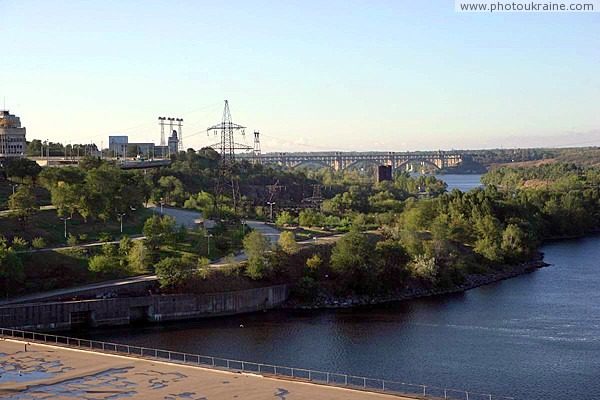 Zaporizhzhia. Bridge of Boris Preobrazhenkyi Zaporizhzhia Region Ukraine photos