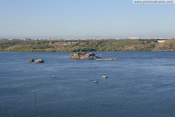 Zaporizhzhia. Oak Island and surrounding rocks Zaporizhzhia Region Ukraine photos