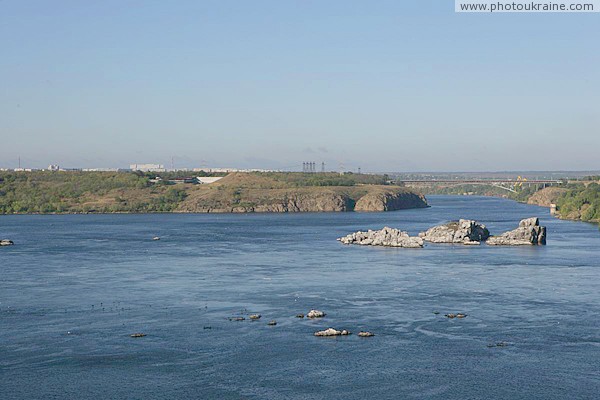 Zaporizhzhia. Rocks and northern tip Khortytsia Zaporizhzhia Region Ukraine photos