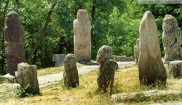 Zaporizhzhia. Silent statues of past Zaporizhzhia Region Ukraine photos