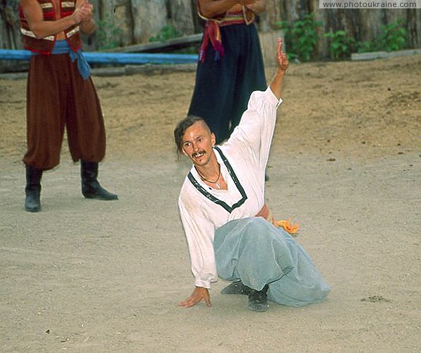 Zaporizhzhia. Horse theatre  Cossack dance Zaporizhzhia Region Ukraine photos