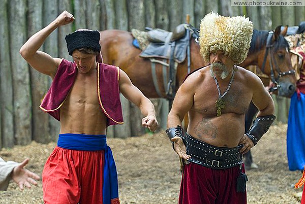 Zaporizhzhia. Horse theatre  anger and confusion Zaporizhzhia Region Ukraine photos