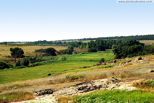 Kalaytanivka. Narrow floodplain of upstream Berda Zaporizhzhia Region Ukraine photos