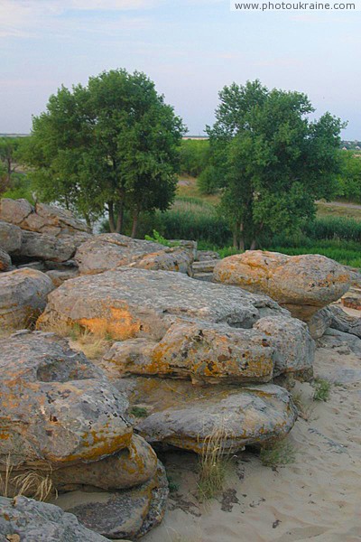 Терпенье. Восточный мыс Каменной Могилы Запорожская область Фото Украины