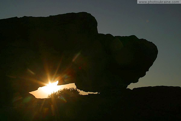 Terpinnia. Peeping at dawn Zaporizhzhia Region Ukraine photos