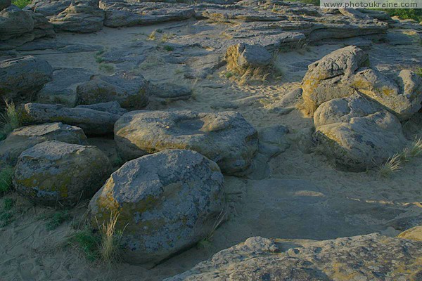 Terpinnia. In southern part of top of Stone Grave Zaporizhzhia Region Ukraine photos