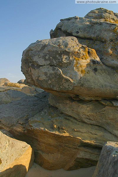 Terpinnia. Large blocks of natural reserves outlier Zaporizhzhia Region Ukraine photos