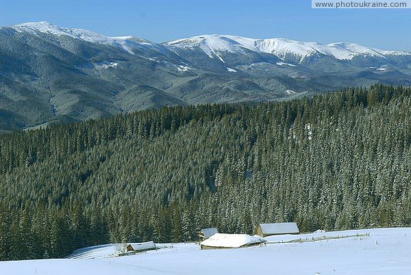 Bukovel. Main Carpathian watershed Ivano-Frankivsk Region Ukraine photos