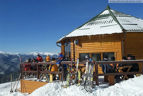 Bukovel. Panorama Bar - View Terrace Ivano-Frankivsk Region Ukraine photos