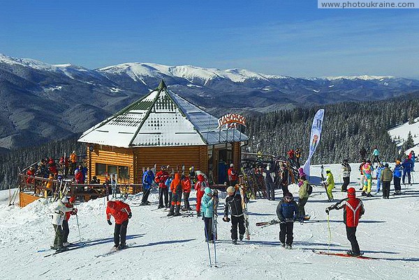 Bukovel. Bar Panorama - general view Ivano-Frankivsk Region Ukraine photos