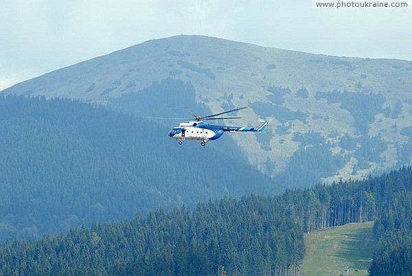 Bukovel. An air taxi Ivano-Frankivsk Region Ukraine photos