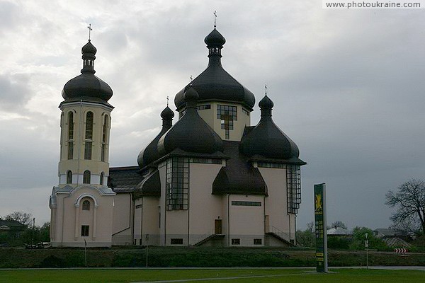 Burshtyn. The Church of All Saints and the bell tower of the UGCC Ivano-Frankivsk Region Ukraine photos