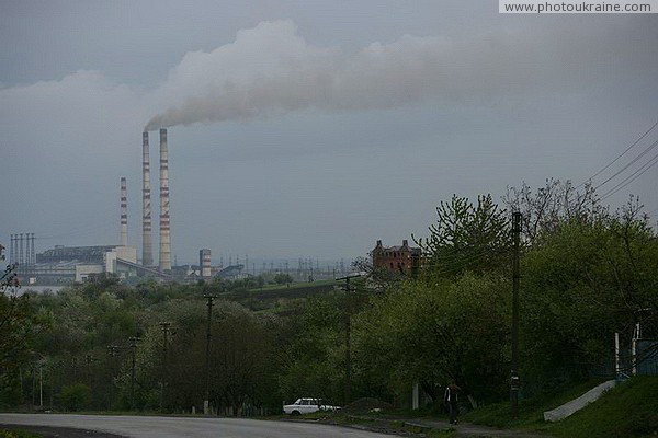 Burshtyn. Burshtynskaya TPP - view from the north Ivano-Frankivsk Region Ukraine photos