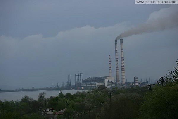 Burshtyn. Burshtynska TPP and cooling pond Ivano-Frankivsk Region Ukraine photos