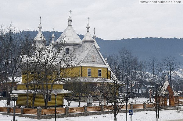 Verkhovyna. Church of the Assumption of the Blessed Virgin Ivano-Frankivsk Region Ukraine photos