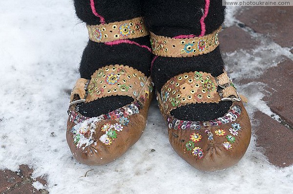 Verkhovyna. Chic footwear Ivano-Frankivsk Region Ukraine photos
