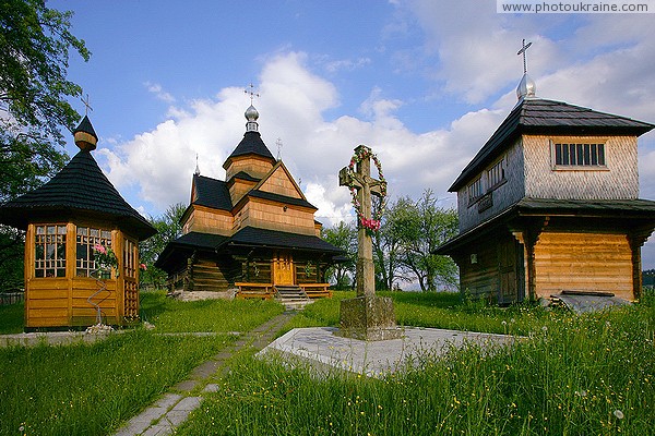 Vorokhta. The architectural ensemble of the Church of Peter and Paul Ivano-Frankivsk Region Ukraine photos