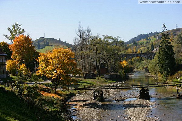 Vorokhta. Valley of the upper reaches of the Prut River Ivano-Frankivsk Region Ukraine photos