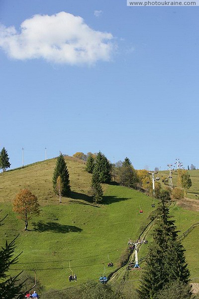 Vorokhta. 2 km cable chair Ivano-Frankivsk Region Ukraine photos