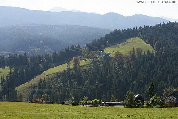 Vorokhta. Settlement Carpathian farms Ivano-Frankivsk Region Ukraine photos