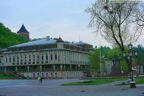 Galych. Supermarket on Christmas Square Ivano-Frankivsk Region Ukraine photos