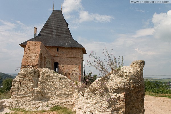 Galych. Ancient ruins of the Galych castle Ivano-Frankivsk Region Ukraine photos
