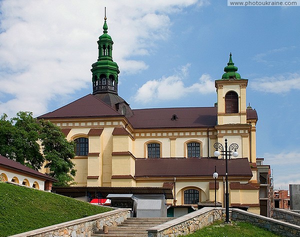 Ivano-Frankivsk. Church of the Virgin Mary (side facade) Ivano-Frankivsk Region Ukraine photos