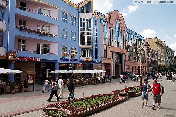 Ivano-Frankivsk. Independence Street - 100 meters Ivano-Frankivsk Region Ukraine photos