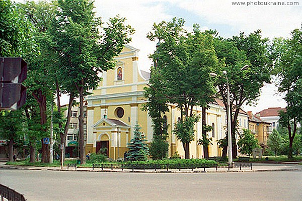 Ivano-Frankivsk. Jesuit Church Ivano-Frankivsk Region Ukraine photos